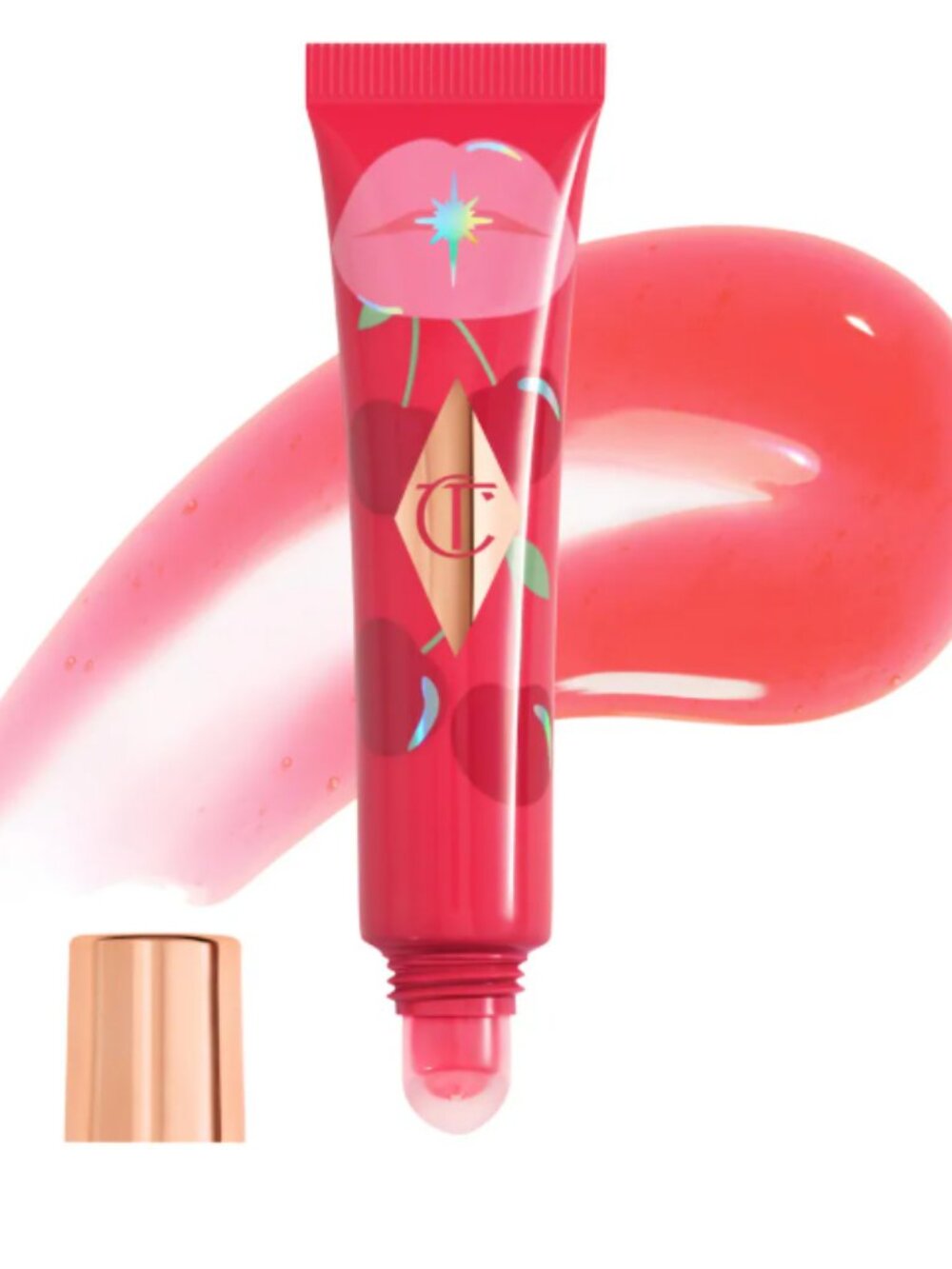Charlotte Tilbury Unreal Lips Healthy Glow Nectar Oil-Cherry Glaze